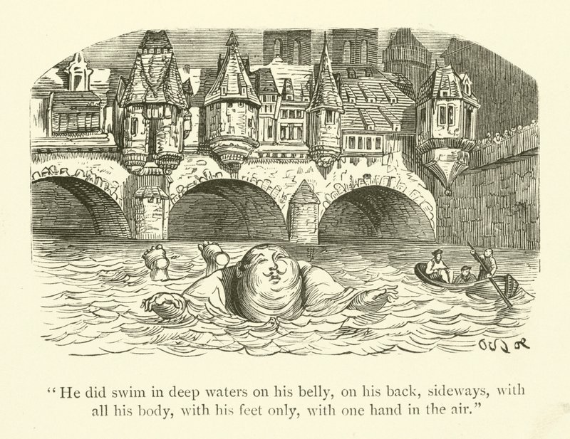 Illusztráció Rabelais műveihez alkotó: Gustave after Dore