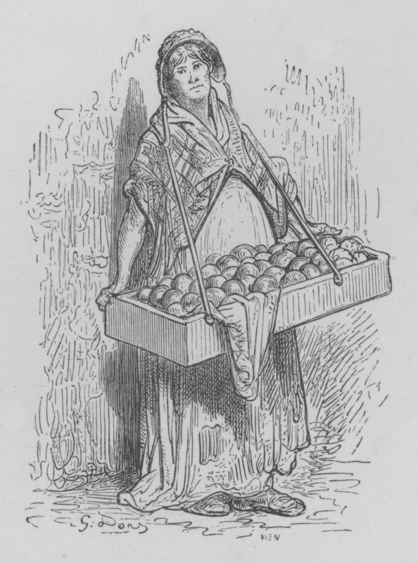 A kereskedő DOranges alkotó: Gustave after Dore
