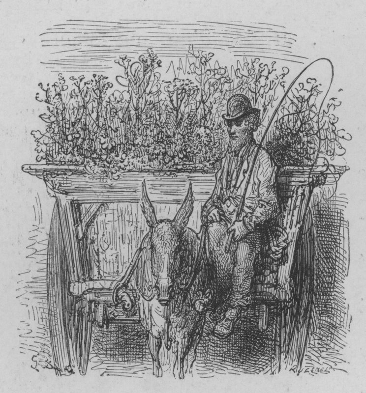 Az utazó virágüzlet alkotó: Gustave after Dore