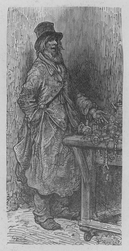 A zárkereskedő alkotó: Gustave after Dore