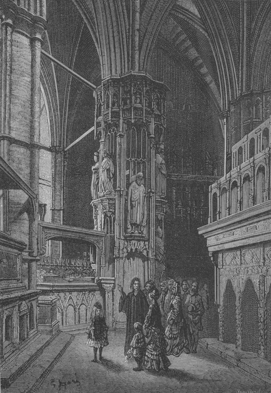 A sírok Westminsterben alkotó: Gustave after Dore