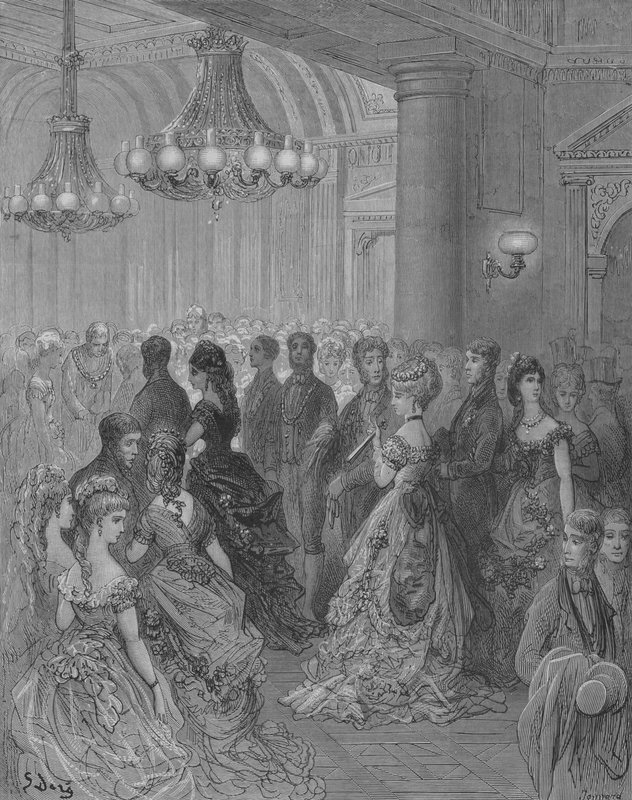 Kúria, Au Bal alkotó: Gustave after Dore