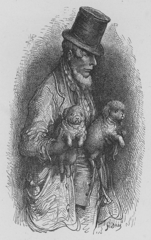 Kutyakereskedő alkotó: Gustave after Dore