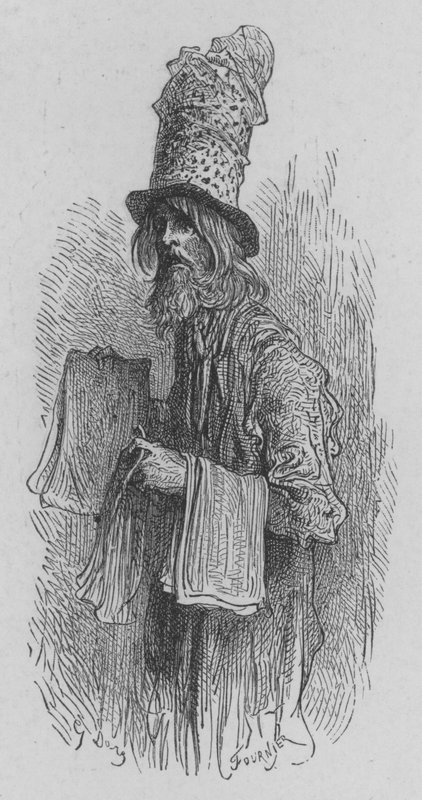 Papírkereskedő legyek fogására alkotó: Gustave after Dore