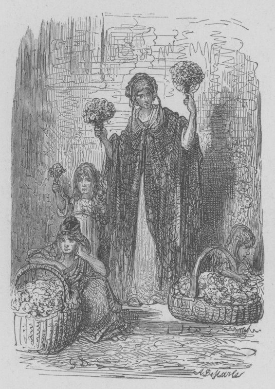 Virágárus alkotó: Gustave after Dore
