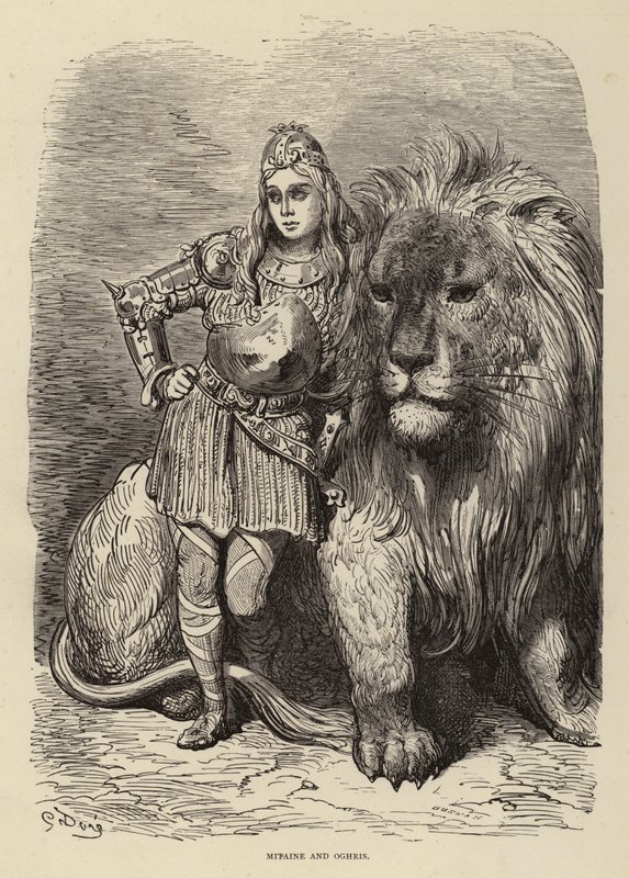 Mitaine és Oghris alkotó: Gustave after Dore