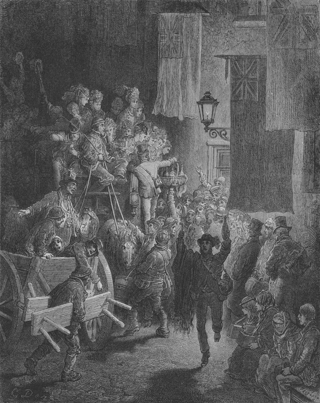 Visszatérés Derbyből alkotó: Gustave after Dore
