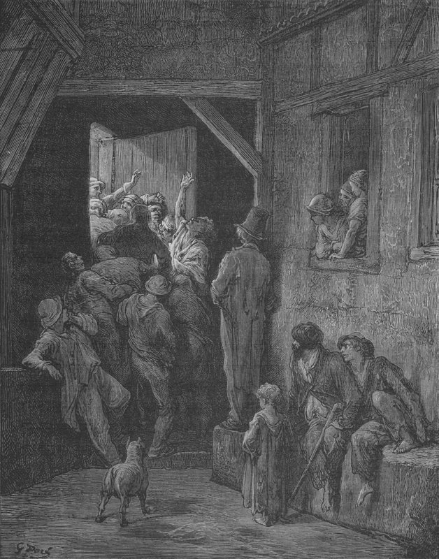 Verekedés London alvilágában alkotó: Gustave after Dore