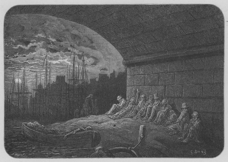 A hidak alatt alkotó: Gustave after Dore
