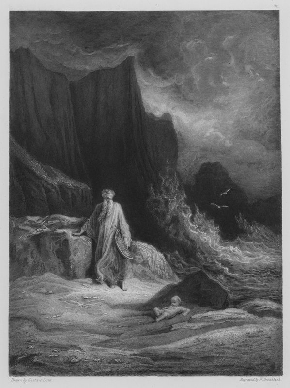 Arthur király megtalálása alkotó: Gustave after Dore
