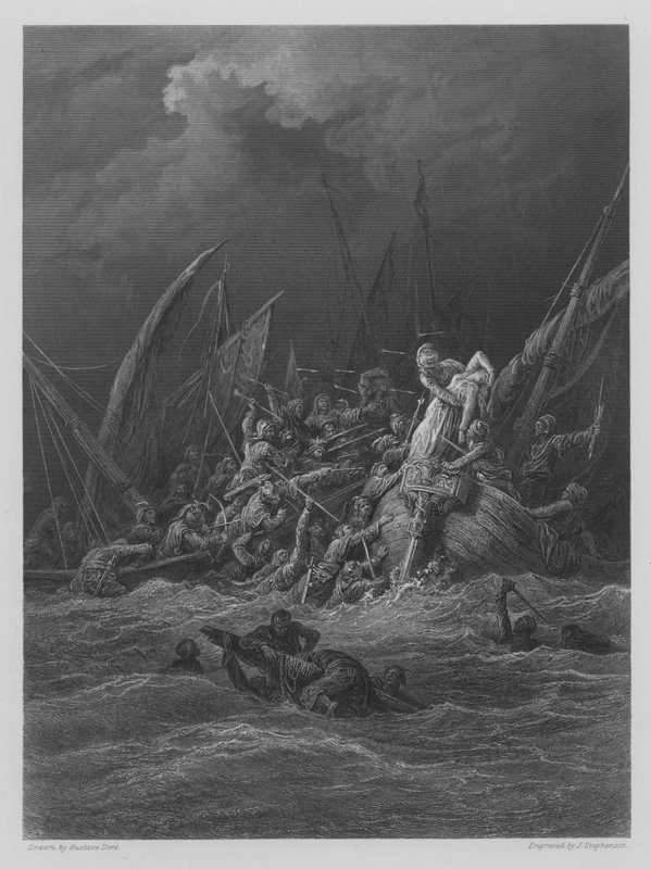 A tengeri harc alkotó: Gustave after Dore
