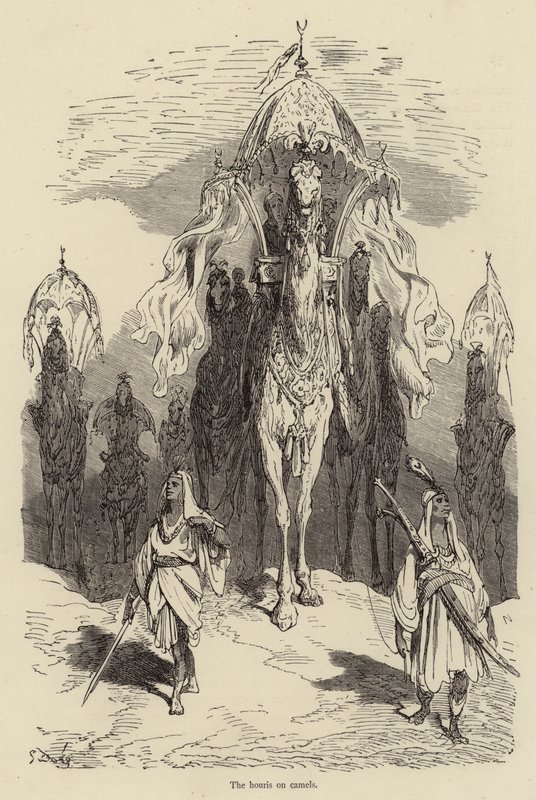 Az óra tevéken van alkotó: Gustave after Dore