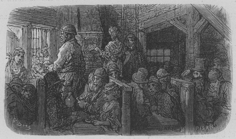 Egy kocsma alkotó: Gustave after Dore