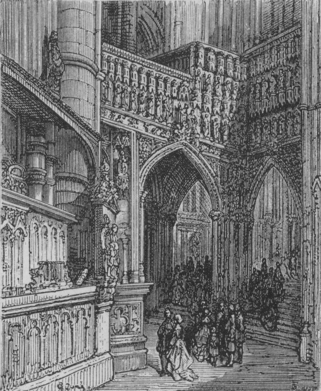 Westminster, Oblique View alkotó: Gustave after Dore
