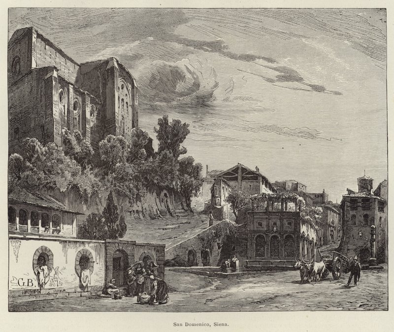San Domenico-bazilika, Siena alkotó: Gustave Bauernfeind