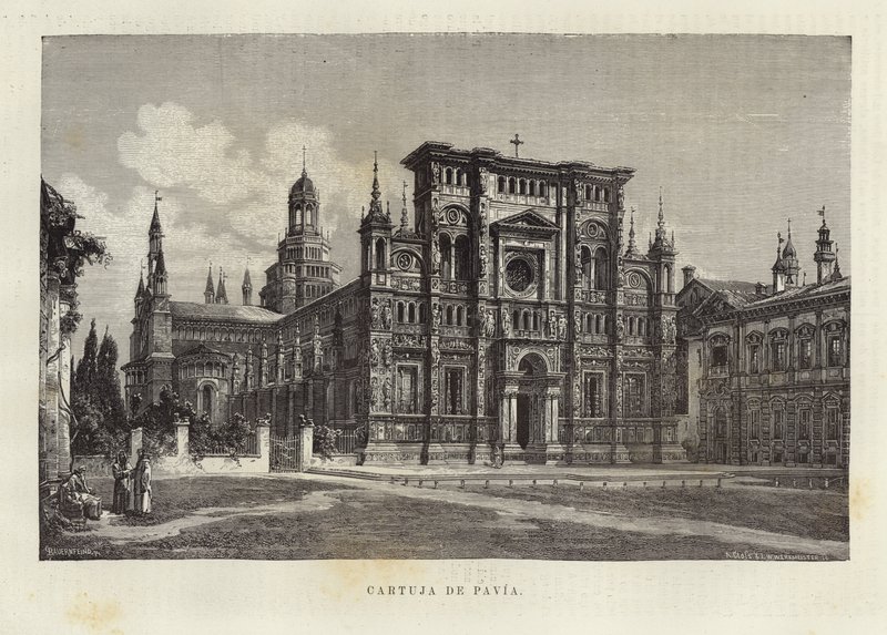 Certosa di Pavia alkotó: Gustave Bauernfeind
