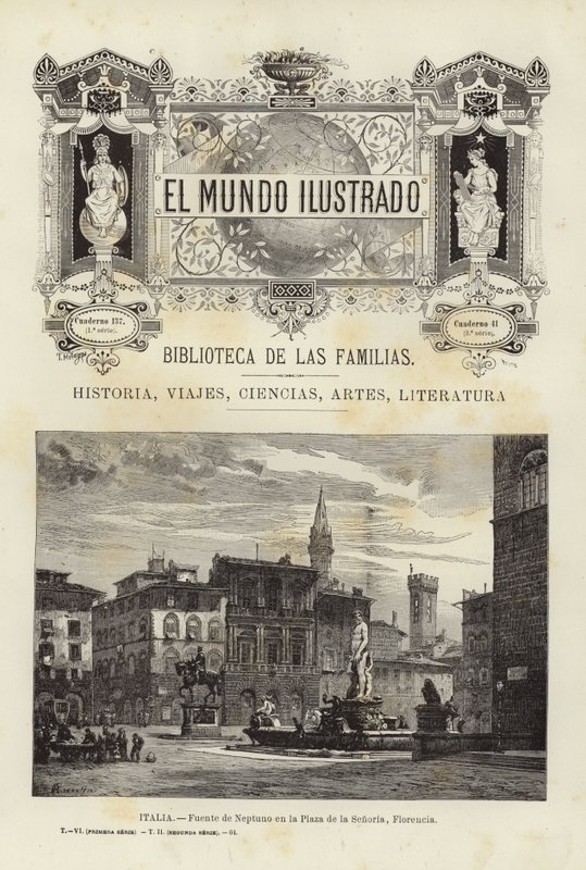 A „The Illustrated World” címlapja alkotó: Gustave Bauernfeind