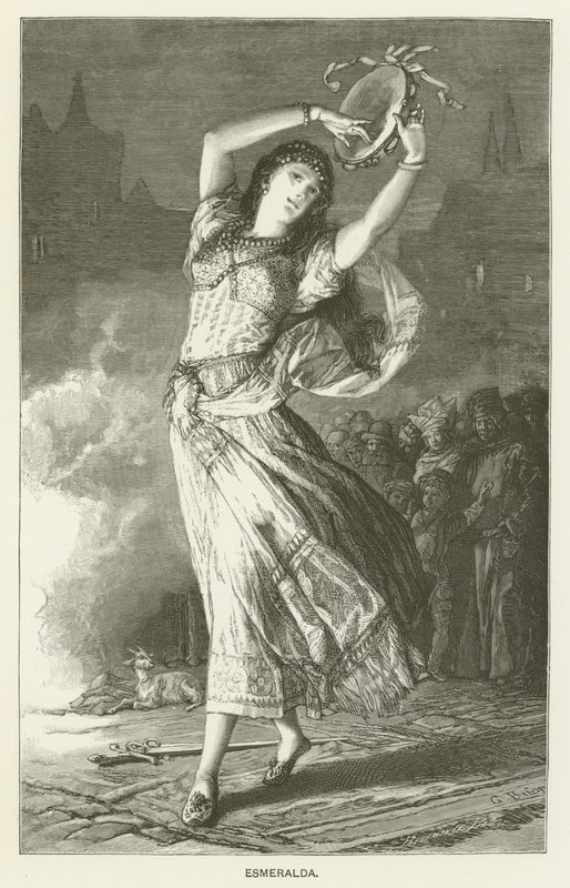 Esmeralda alkotó: Gustave Brion