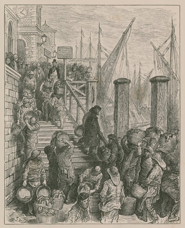 Billingsgate alkotó: Gustave Dore