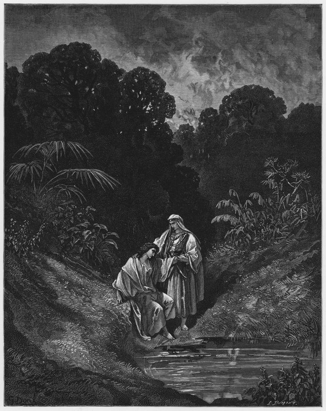 Gustave Dore Biblia: David és Jonathan alkotó: Gustave Dore