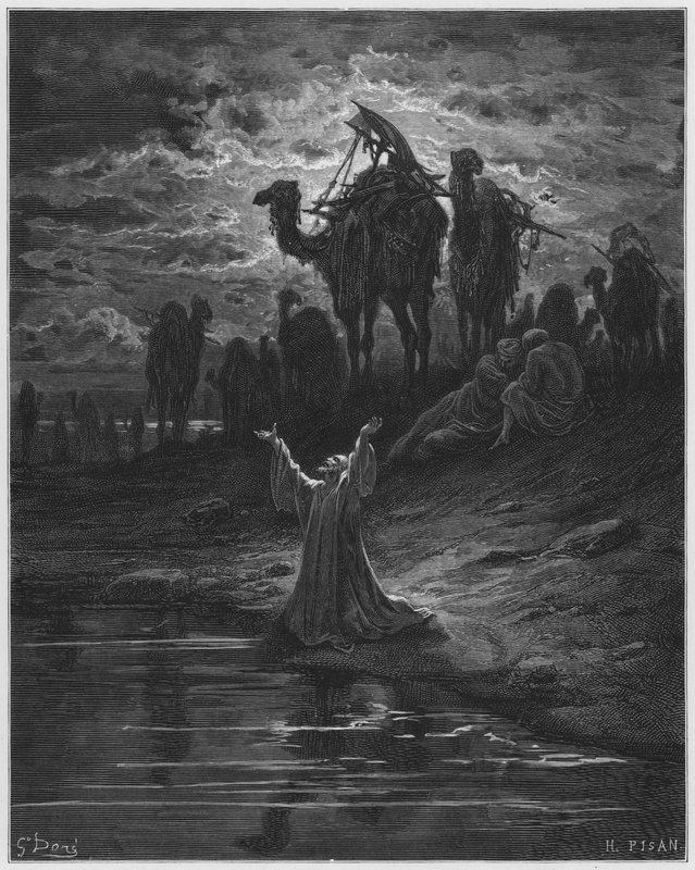 Gustave Dore Biblia: Jákob imája alkotó: Gustave Dore