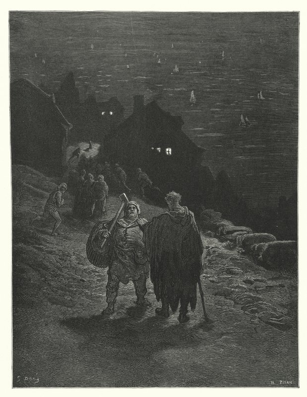 Gustave Dore illusztrációja Coleridge Rime of the Ancient Mariner című művéhez (metszet) alkotó: Gustave Dore