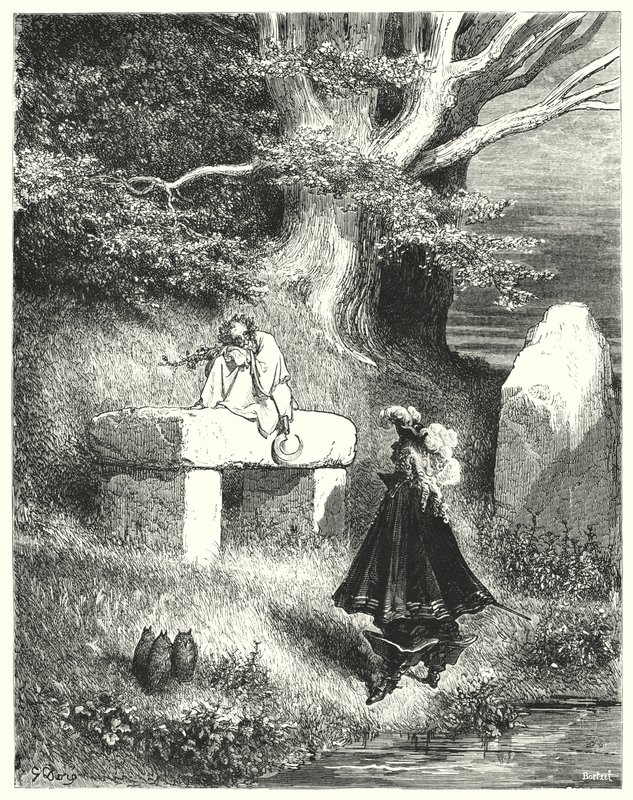 Peau-D"Ane; Szamárbőr alkotó: Gustave Dore