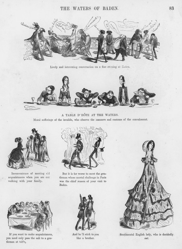 Humoros és groteszk vázlatok – Gustave Dore (metszet) alkotó: Gustave Dore