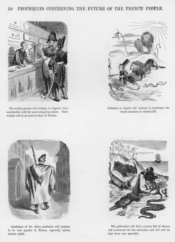 Humoros és groteszk vázlatok – Gustave Dore (metszet) alkotó: Gustave Dore
