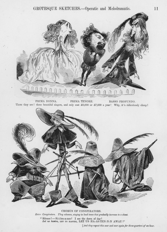 Humoros és groteszk vázlatok – Gustave Dore (metszet) alkotó: Gustave Dore
