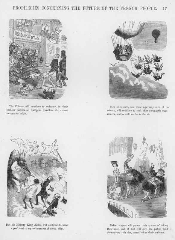 Humoros és groteszk vázlatok – Gustave Dore (metszet) alkotó: Gustave Dore