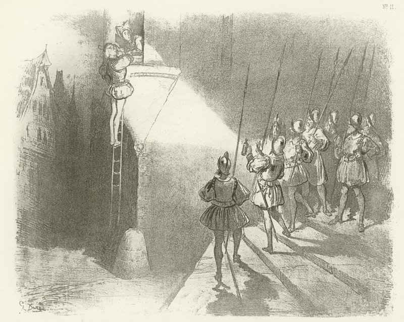 Meglepett Watchmen – IV. Henrik uralkodása (mélynyomás) alkotó: Gustave Dore