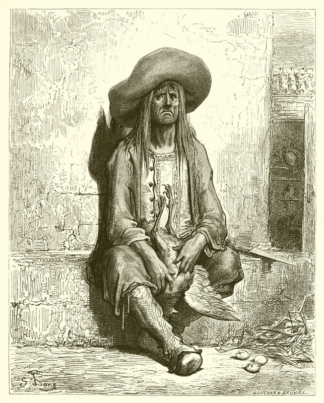 Az aranytojásos tyúk (La Fontaine) alkotó: Gustave Dore