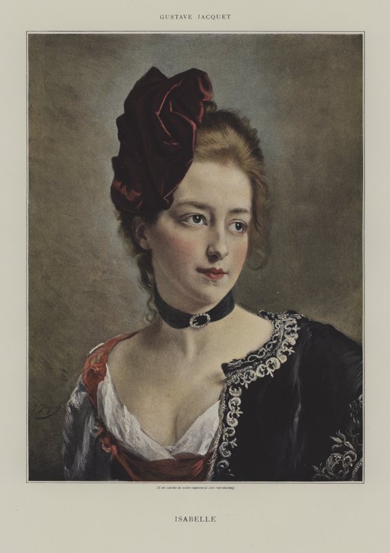 Izabella alkotó: Gustave Jacquet