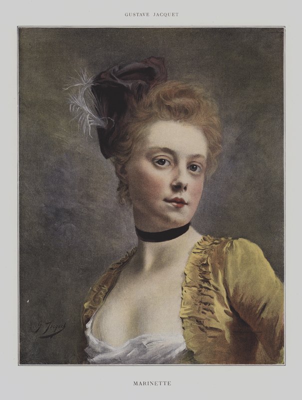 Marinette alkotó: Gustave Jacquet