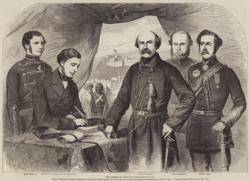 Kars hősei alkotó: Gustave Janet