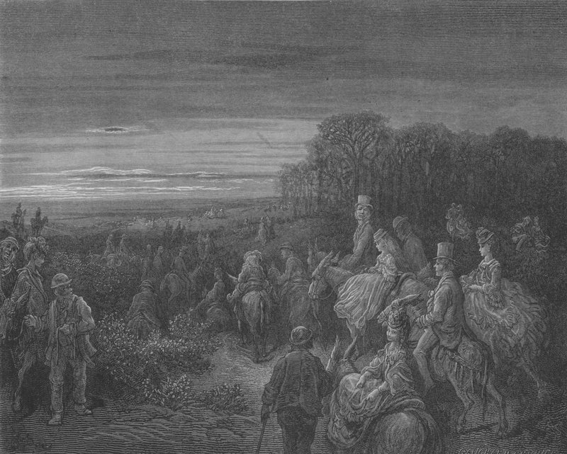London környéke, La Bruyere De Hamstead alkotó: Gustave after Dore
