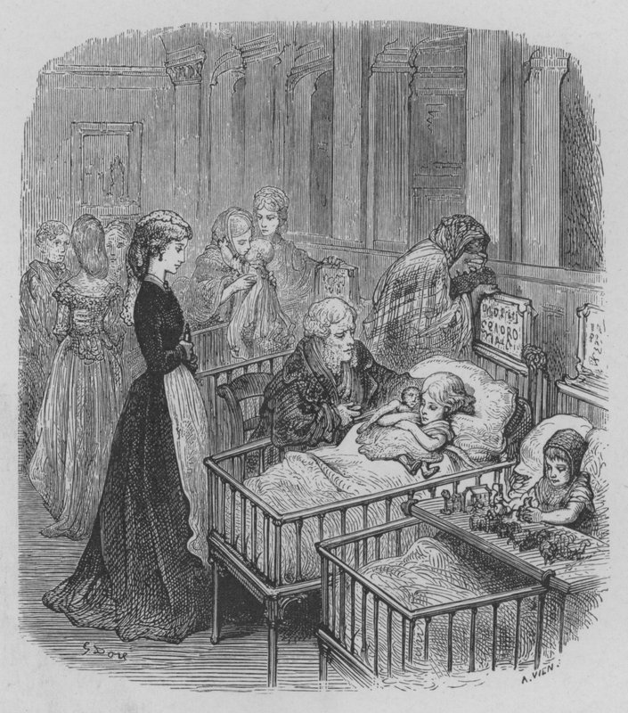 Gyermekkórház alkotó: Gustave after Dore