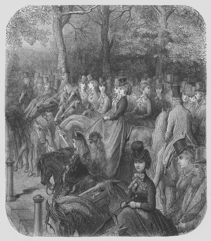 Hyde Park, Az Amazonok alkotó: Gustave after Dore