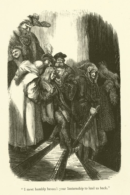 Illusztráció Rabelais műveihez alkotó: Gustave after Dore