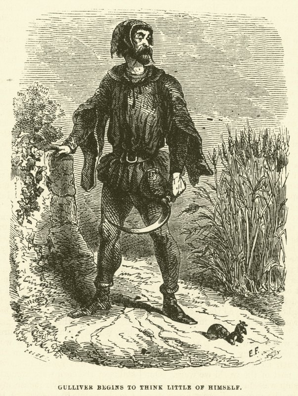 Gulliver kezd keveset gondolni magára (metszet) alkotó: after Hablot Knight Browne