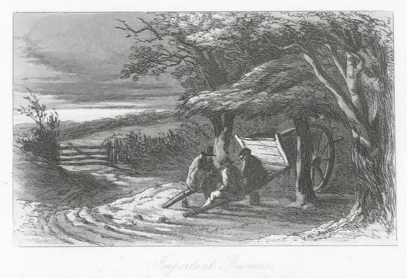 Londoni utcák: (metszet) alkotó: Hablot Knight (1815 92) Browne