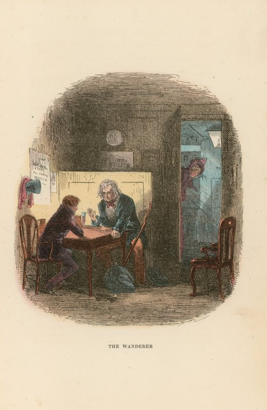 Illusztráció David Copperfield számára alkotó: Hablot Knight Browne