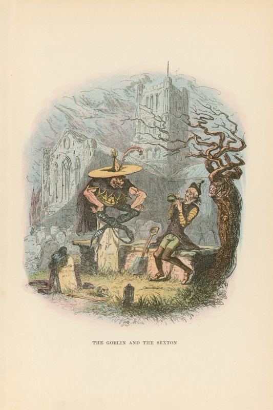 Illusztráció a Pickwick Papers számára alkotó: Hablot Knight Browne