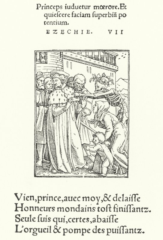 A választófejedelem (metszet) alkotó: Hans (after) Holbein the Younger