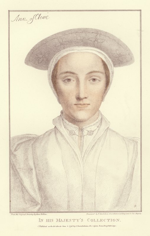 Clevesi Anna (akvatinta) alkotó: Hans Holbein der Jüngere