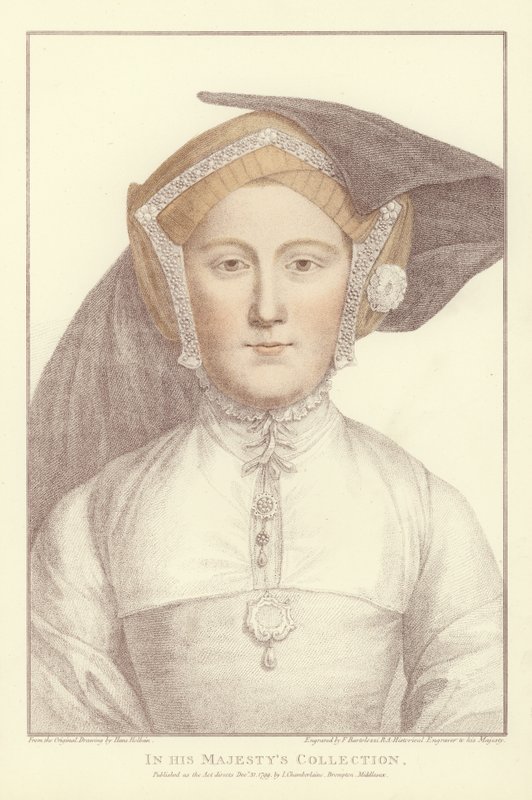 Anonymous woman (aquatint) alkotó: Hans Holbein der Jüngere