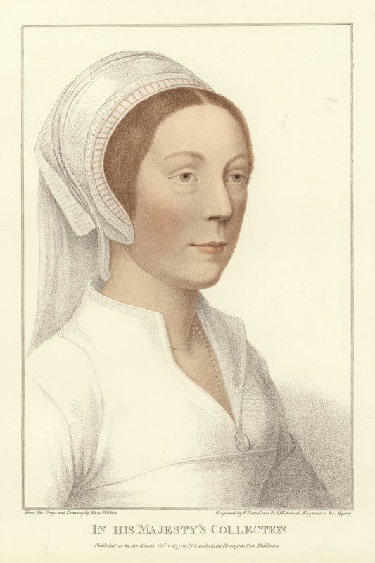 Catherine Howard (akvatinta) alkotó: Hans Holbein der Jüngere