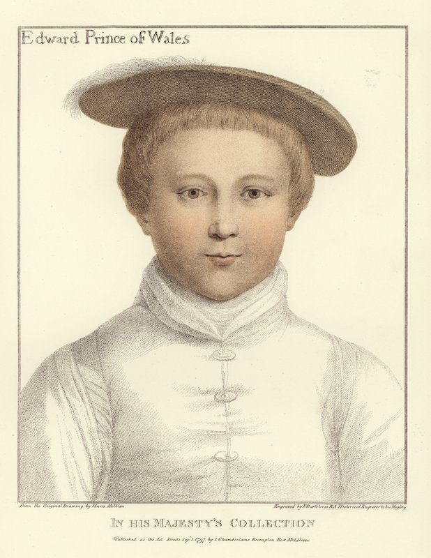 Edward, walesi herceg (aquatinta) alkotó: Hans Holbein der Jüngere