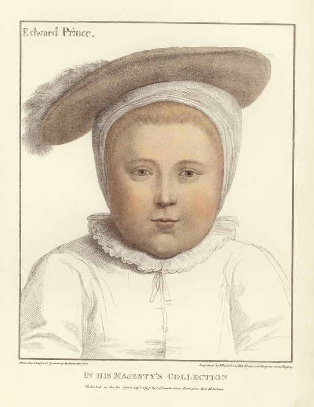 Edward, walesi herceg (akvatinta) alkotó: Hans Holbein der Jüngere